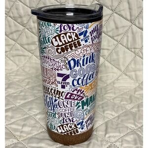 7-11 Limited Edition- 20 oz Whirley Drinks Taylor Tumbler W/cork bottom